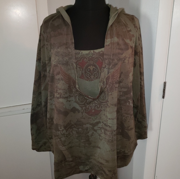 V sport by Venezia 26 / 28 Mandela hoodie w/shell - Picture 2 of 15